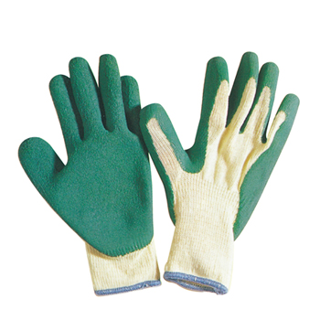 RUBBER COATED COTTON GLOVE