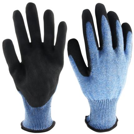 Nitrilbeschichteter schnittfester Handschuh, SE6104