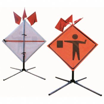 COLLAPSIBLE SIGN AND STAND