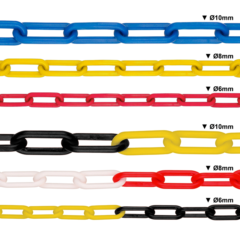 Long Link Plastic Chain