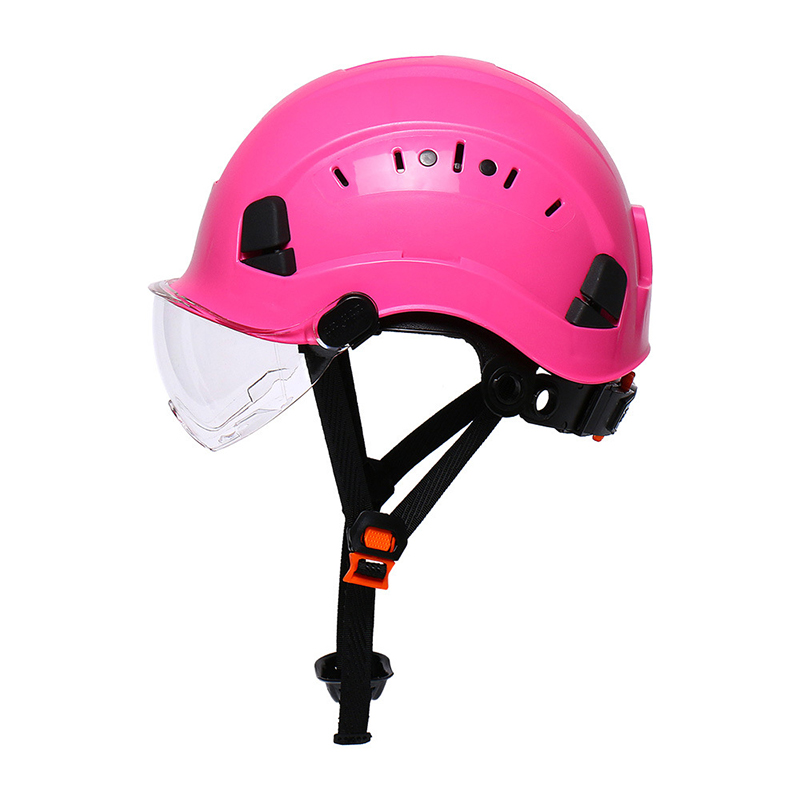 Helmet With Eye Shield