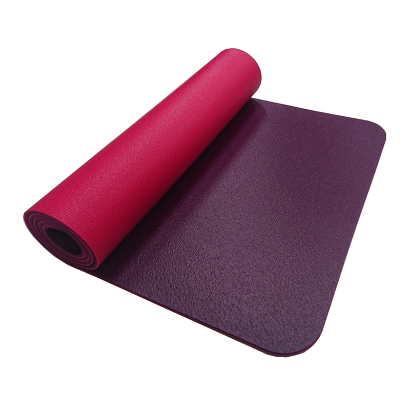 SS70102 2-цветный эко коврик для йоги
