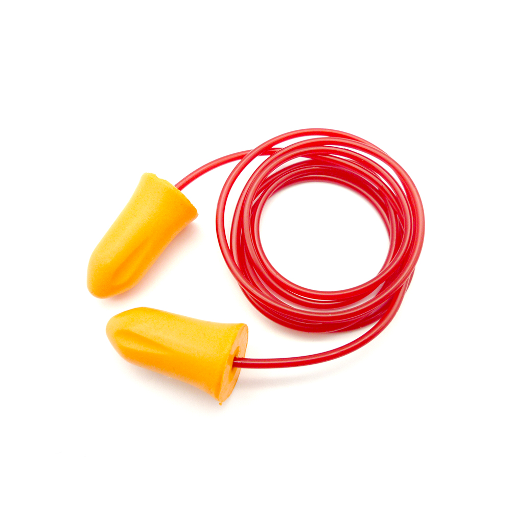 Bell-Shaped Ear Plug W/ Cord