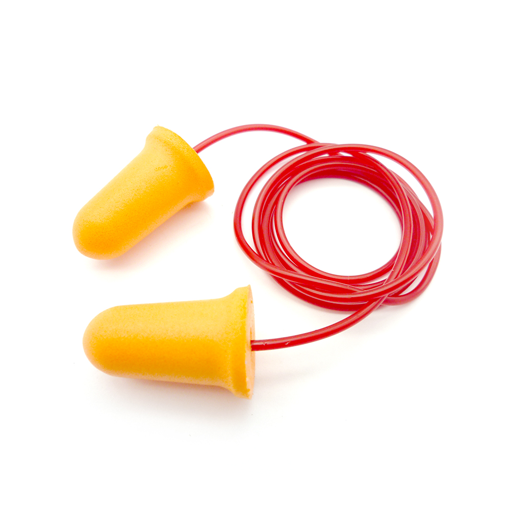 Bell-Shaped Ear Plug W/ Cord