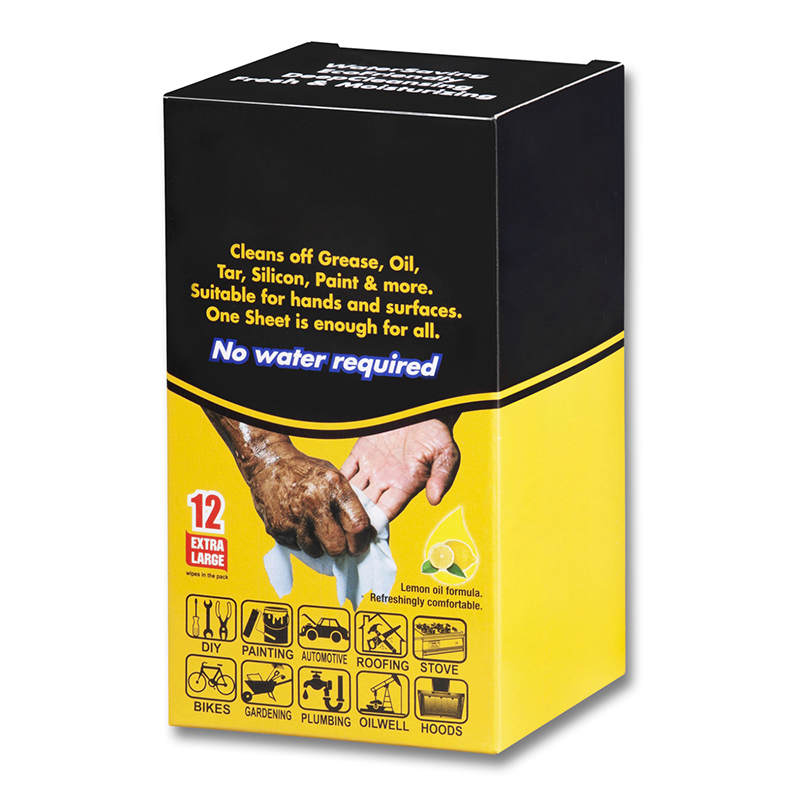 Industrial Cleaning Wipes 12-pack
