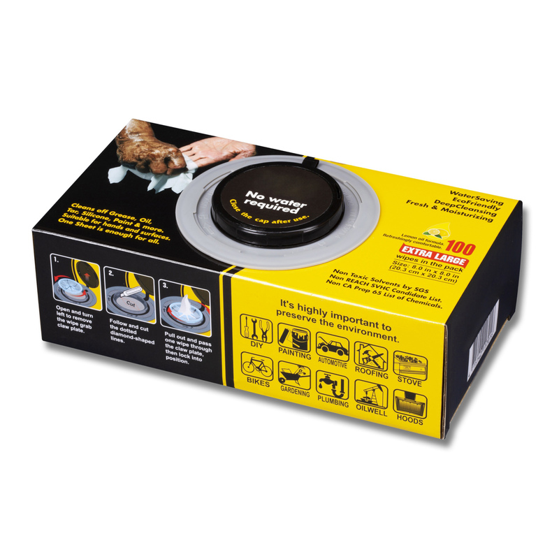 Industrial Cleaning Wipes 100 Count Per Package